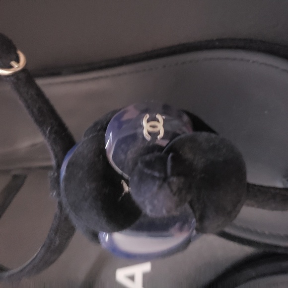 Chanel camile thong velvet sandal - Picture 3 of 7